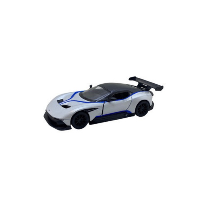 2017 Aston Martin Vulcan fehér 1/36 fémmodell