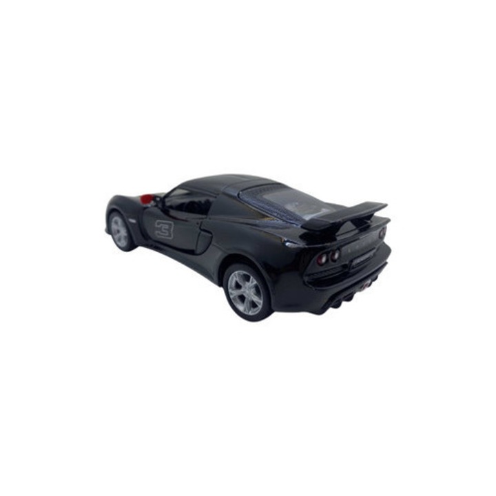 Lotus Exige S fekete fém modell 1:32 méretarányú