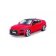 Audi RS5 fém modellautó, piros, 1:24, Bburago