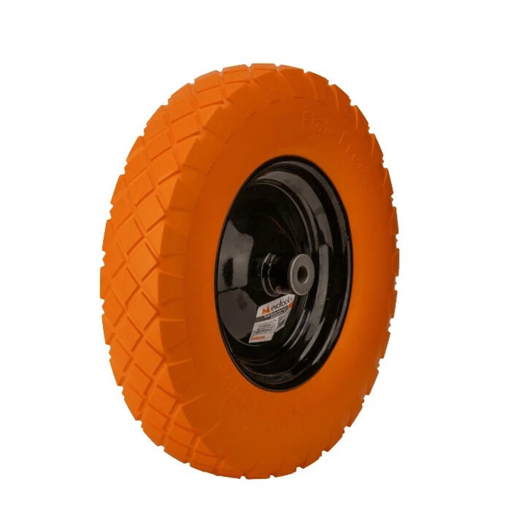 Roata Roaba Poliuretan cu Janta Metalica 2041 3.50-8 102 mm