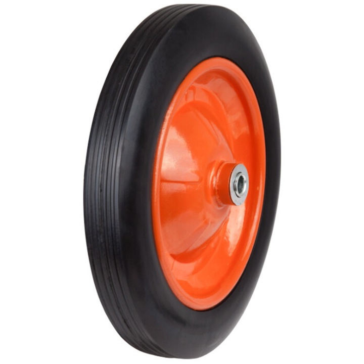 Tömör kerék fém felnivel - Keréksúly 130 kg Kerék átmérője 320 mm 93 mm