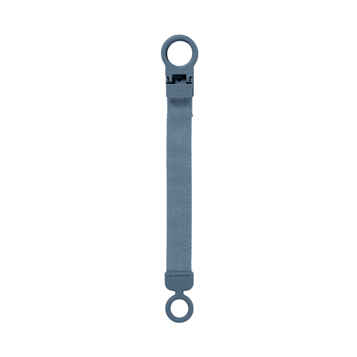 Lantisor clip Loop pentru suzeta, Petrol, Bibs