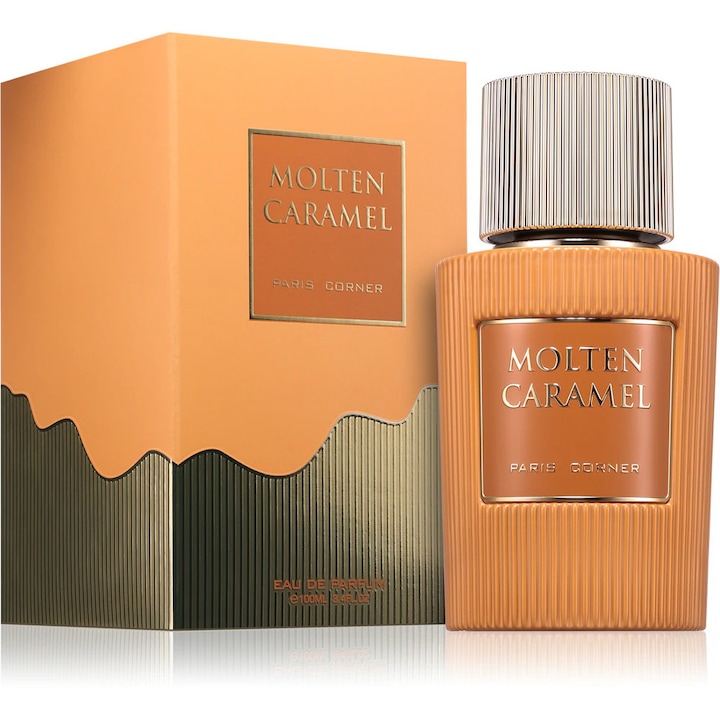 Paris Corner Eau de Parfum, Molten Caramel, Unisex, 100 мл