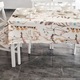 Fata de masa teflonata, bumbac 100%, 160x320cm, Lenjerii Deosebite, model vegetal