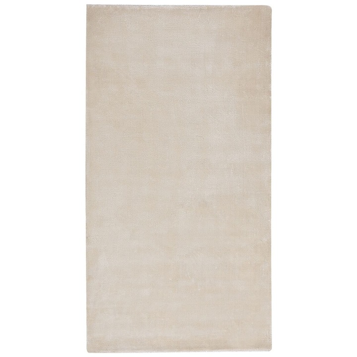 Covor din viscoza bej deschis 80 x 150 cm Gesi ii