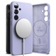 Husa pentru Samsung Galaxy S24 Ringke silicone magnetic lavander