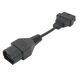 Cablu diagnostic 17pin la 16pin, adaptor pentru Ford Ranger, 8cm, negru