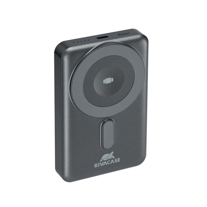 RIVACASE Baterie Portabila VA2608 10000 mAh Magsafe Qi WIRELESS 15W + QC/PD20W + iWatch Incarcator