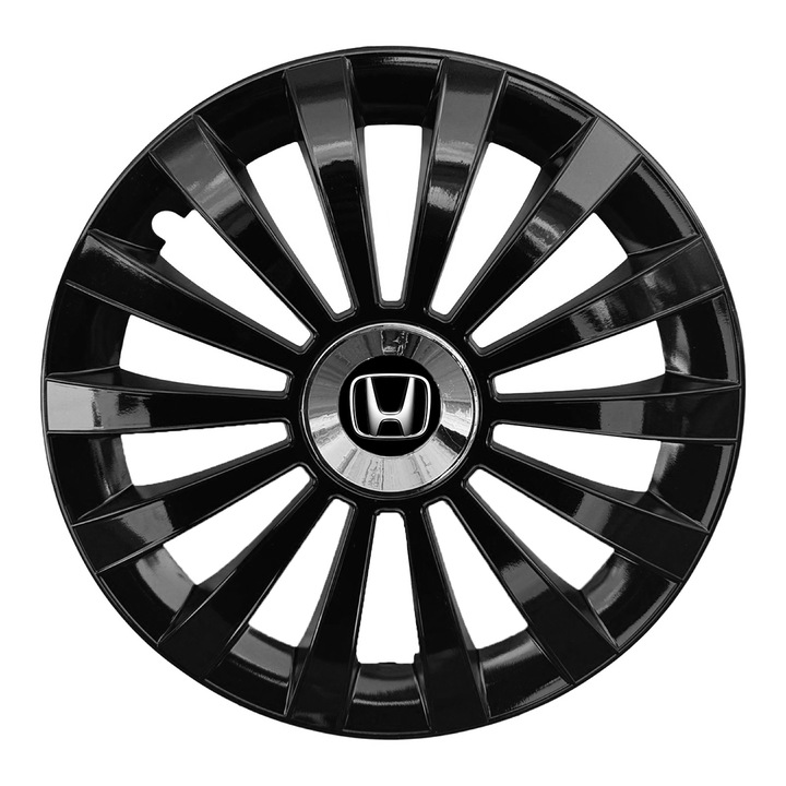 4 darabos AutoSSF ® R16 dísztárcsa készlet, 16 colos felnikre alkalmas, HONDA, MERIDIAN modell, fekete