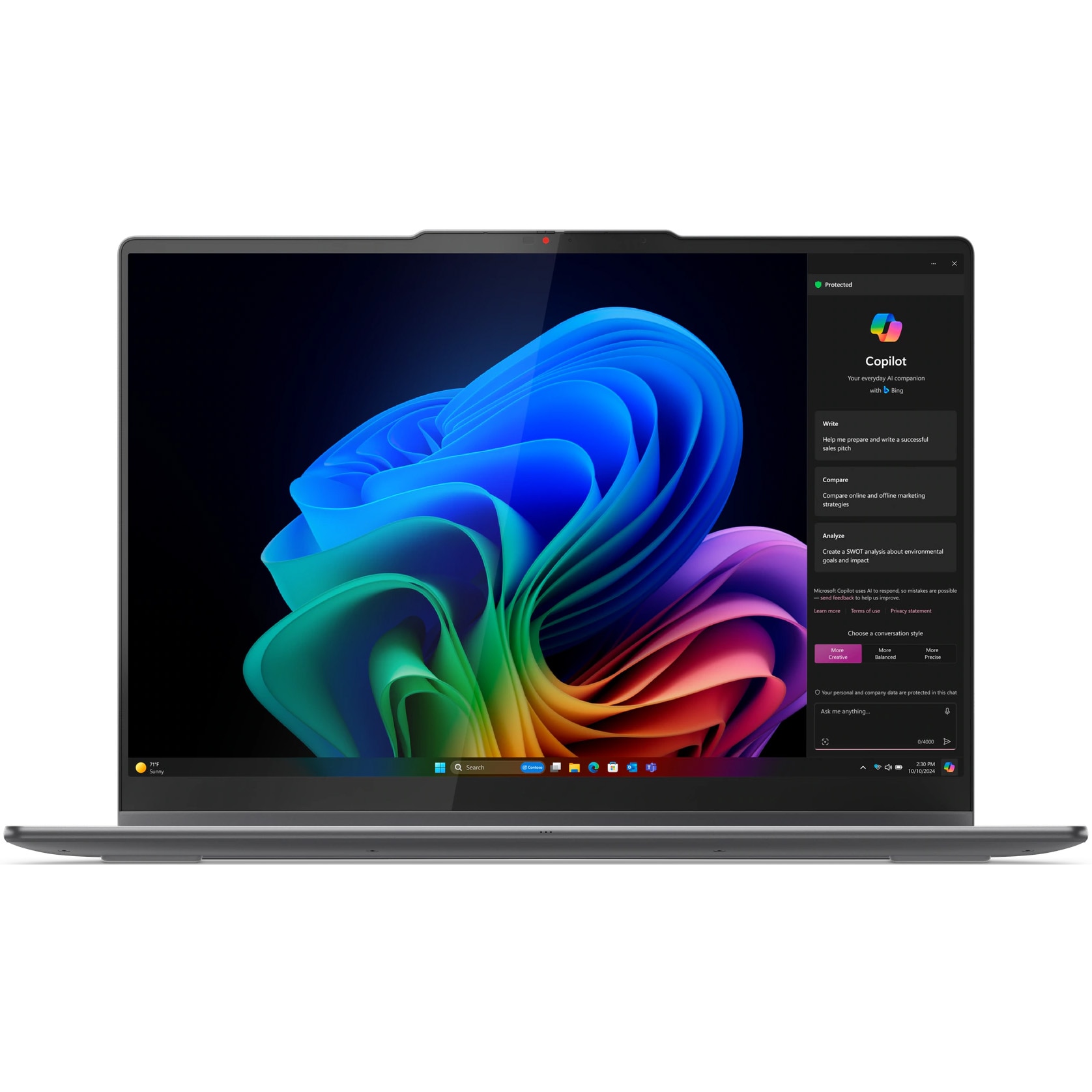 Laptop Lenovo Yoga 7 2-in-1 16ILL10 cu procesor Intel® Core Ultra