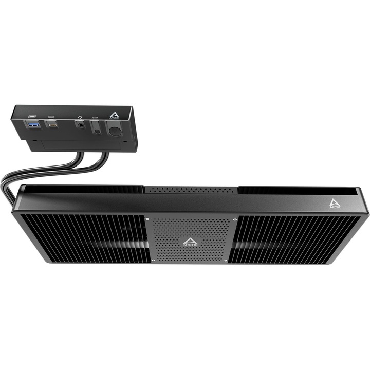 Настолен компютър ARCTIC Senza Under Desk, Процесор AMD Ryzen 7 5700G (3.8/4.6GHz, 16M), 32 GB, 1 TB SSD M.2 NVMe, AMD Radeon Vega 8 Graphics, Windows 11 Professional