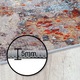 Covor multicolor Decorator Home Fancy 50x80cm, antiderapant, modern