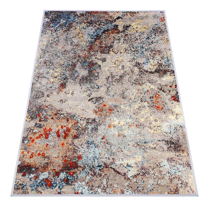 Covor multicolor Decorator Home Fancy 50x80cm, antiderapant, modern