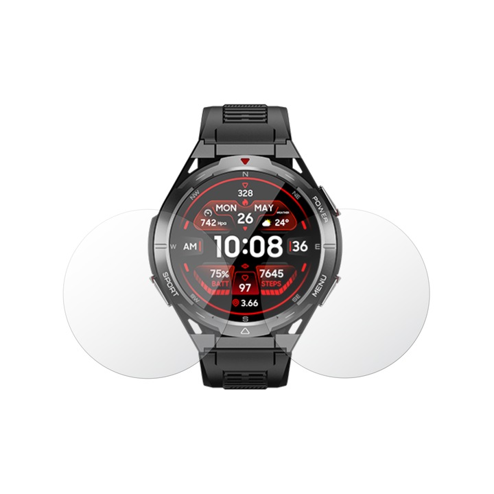 Set 2X Folie Protectie Ecran iSkinz pentru Cubot GT1, Invisible Skinz HD, Siliconica Ultra-Clear cu Acoperire Totala, Adeziva si Flexibila