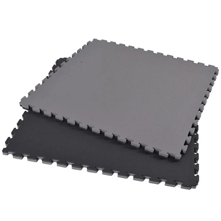 Saltea Tatami Puzzle 2 cm ARMURA Negru/Gri