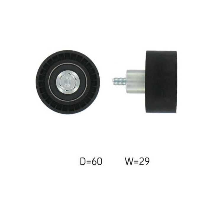 Ролка ангренажен ремък, SKF, 29x60мм, за FORD ZET