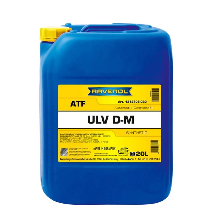 Масло за скоростна кутия, Ravenol