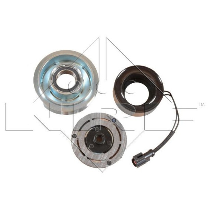 KLÍMAKOMPRESSZOR KUPLUNG NRF SANDEN SDV16 /SD6V12 6 DB/119MM 12V FORD FIESTA 02-