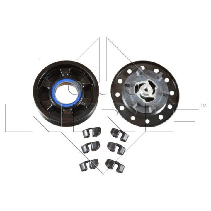 KLÍMAKOMPRESSZOR KUPLUNGTÓ NRF DENSO 5SE12C 6 DB/100MM 12V