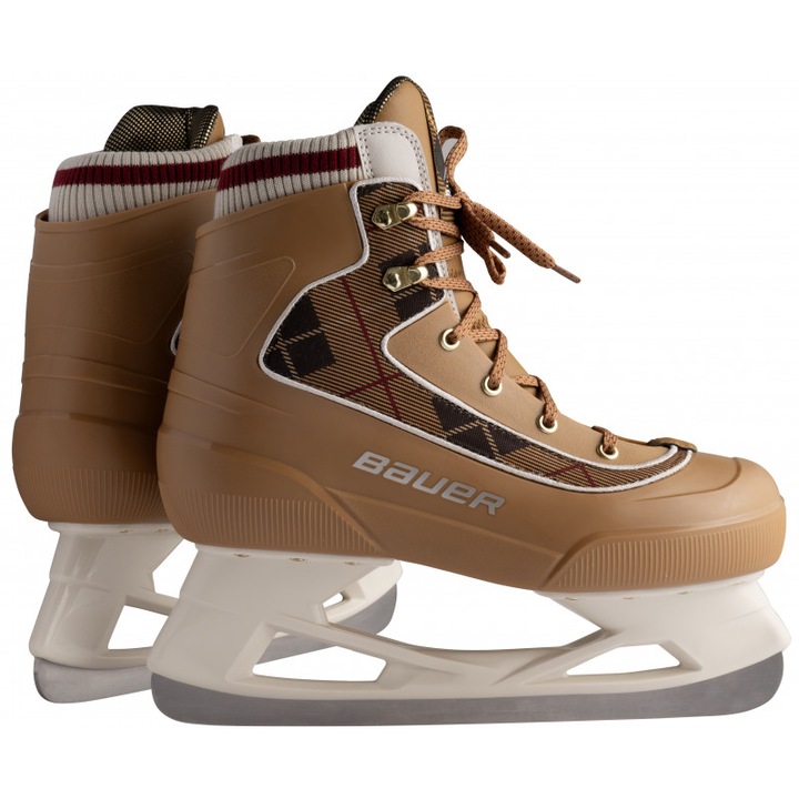 Bauer Chamonix uniszex korcsolya, kényelmes, stabil tartás, 44-es méret