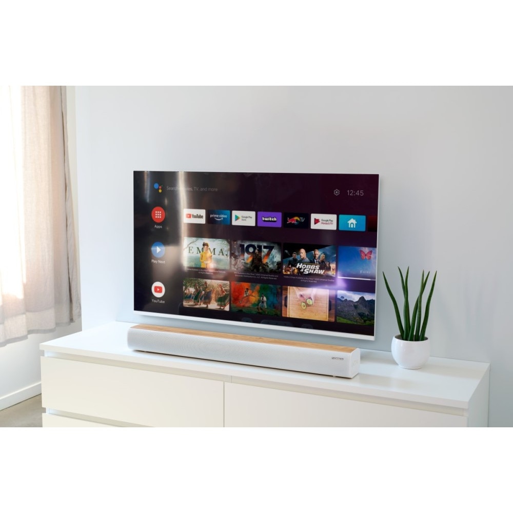 Soundbar 2.0, Thomson, Bluetooth, 200 W, 85.8 x 8.7 x 11.3 cm, Alb