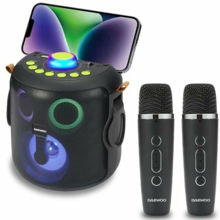 Boxe PC Daewoo, Bluetooth, Radio FM, negru