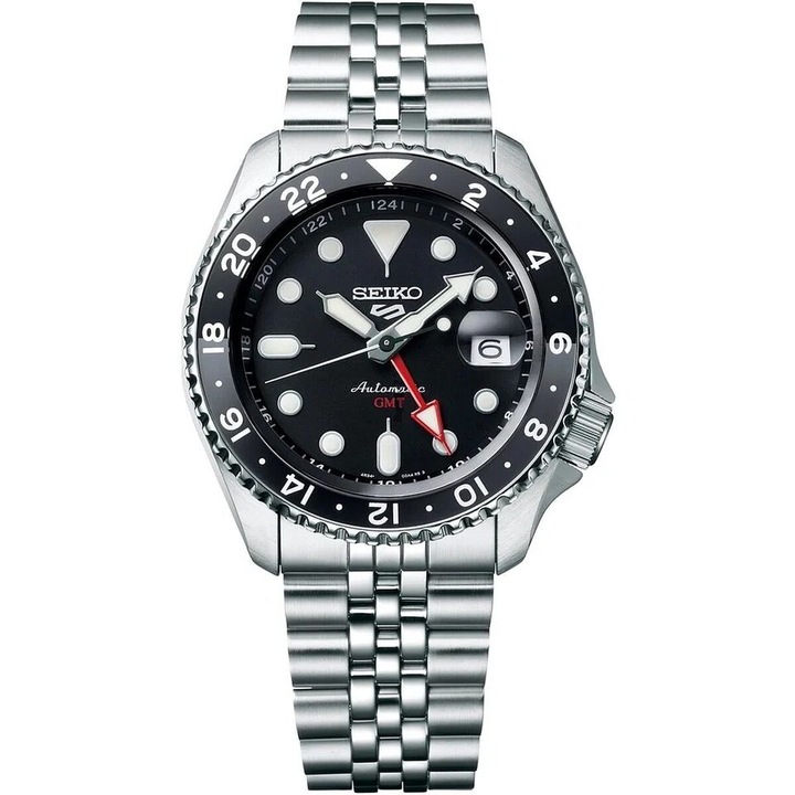 Ceas barbatesc Seiko SSK001K1 (O 42,5 mm), argintiu