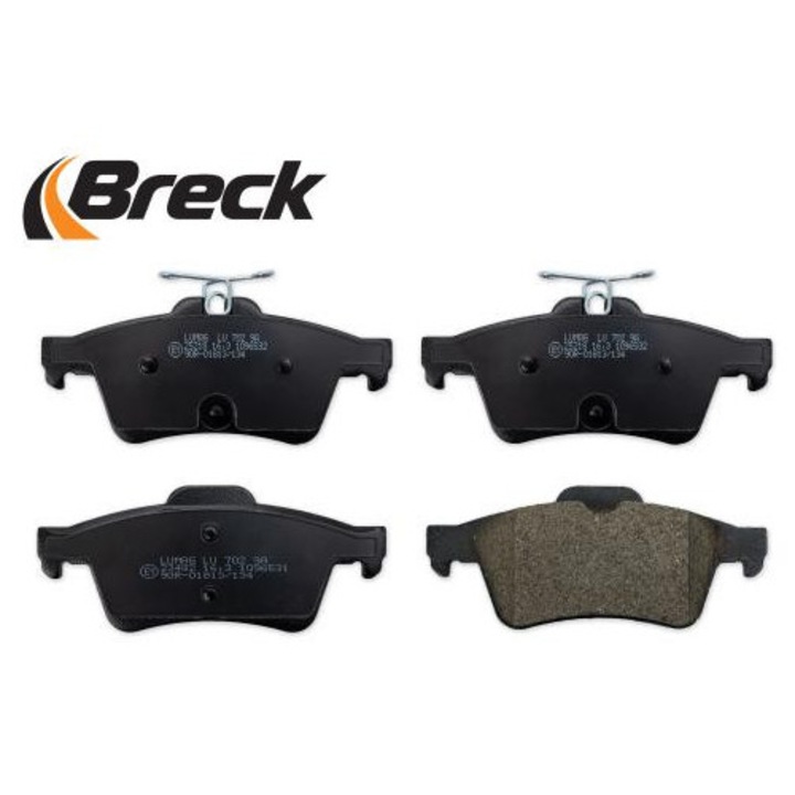 Fékbetét készlet, tárcsafék BRECK 25218 00 702 00