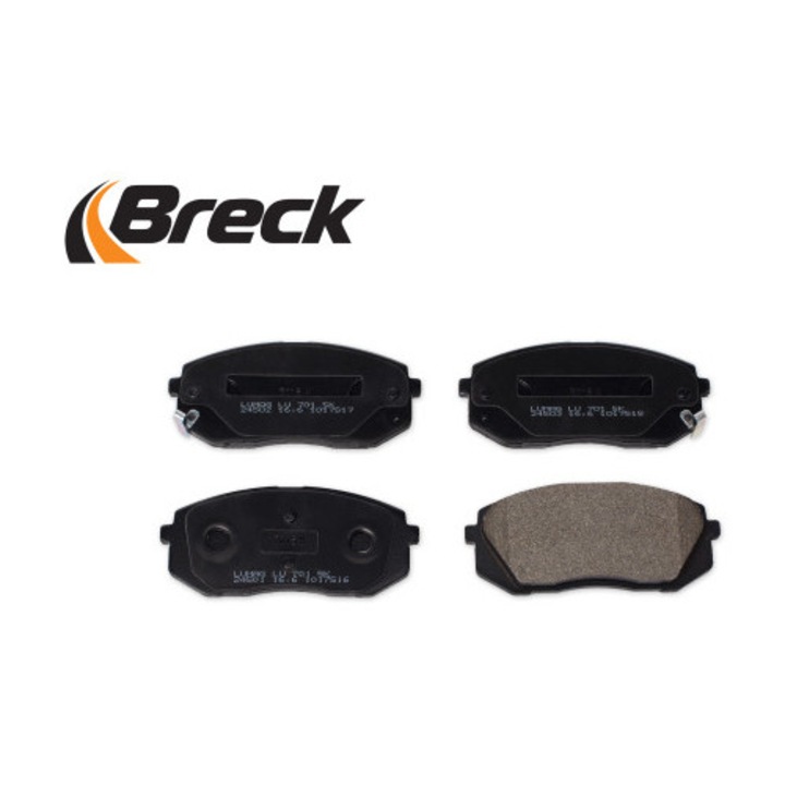 Fékbetét készlet, tárcsával BRECK 24501 00 701 00