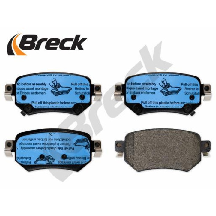 Fékbetét készlet, tárcsafék BRECK 22349 00 704 00