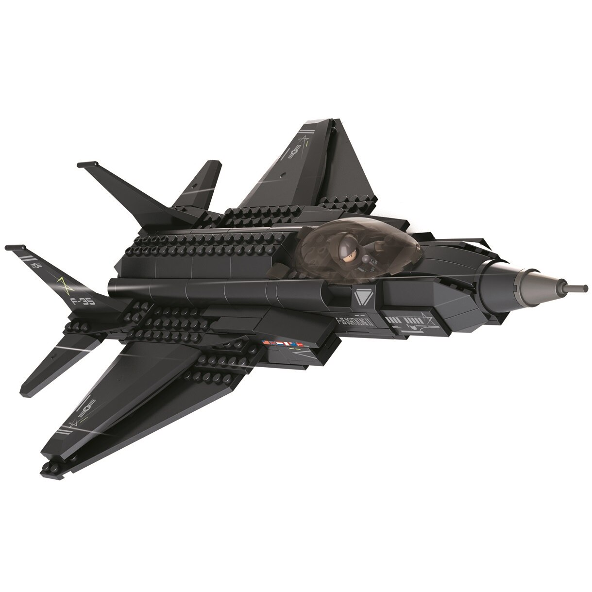 Set constructie Sluban Avion de lupta Lightning II