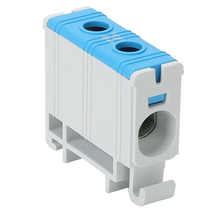 Conector compact pentru bare colectoare, albastru 2,5-35 mm² FLEAL-35/1K