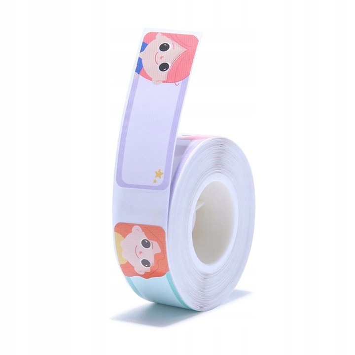 Etichete autoadezive Edibazzar, 14x40mm, set 155 buc, rezistente la apa, autocolante