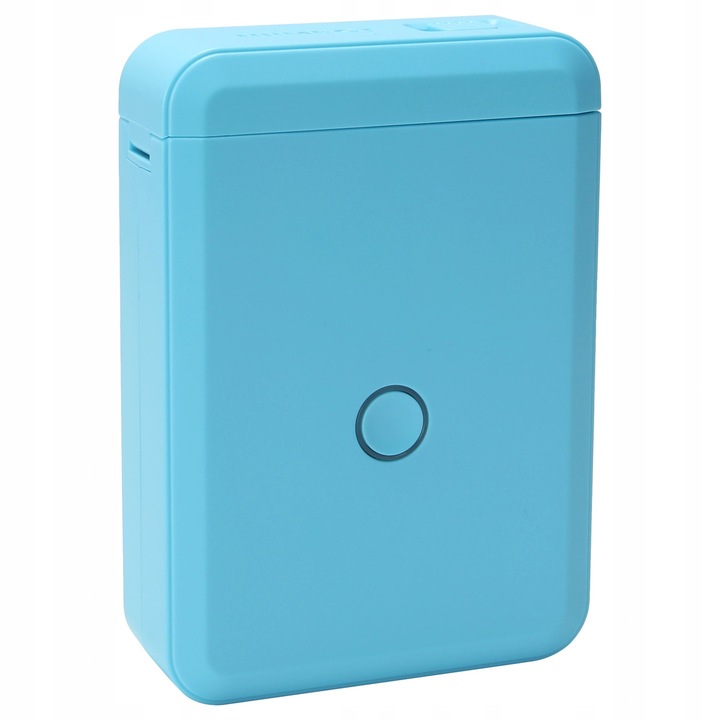 Imprimanta termica mobila NIIMBOT D110, wireless, acumulator 1500 mAh, albastra, 108x76x30mm, set cu rola de etichete 12x40mm