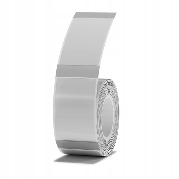 Set 160 Etichete Autoadezive Transparente NIIMBOT, 25x40 mm, Rola Etichete Termice Premium, Compatibile Imprimante NIIMBOT D11/D110/D101, Adeziv Puternic, Rezistente Apa, Ulei, Zgarieturi, Rupere, Pentru Organizare Birou, Magazin