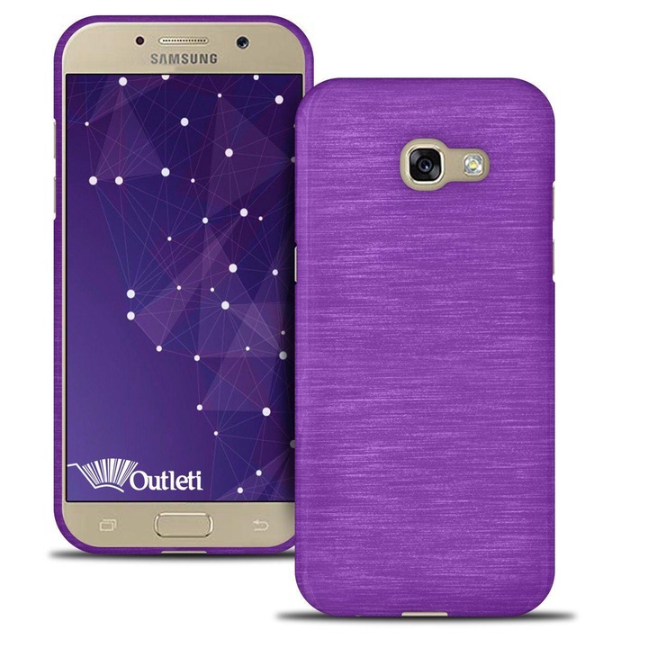 Кейс за LG G5 с четка, лилав