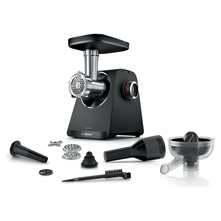 Aprító, Bosch MFWS430B, 1900W, 2 sebességfokozat, fekete