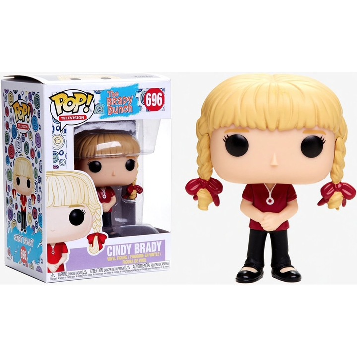 Funko POP! TV Групата Брейди Синди Брейди 696, 9 см, за колекционери