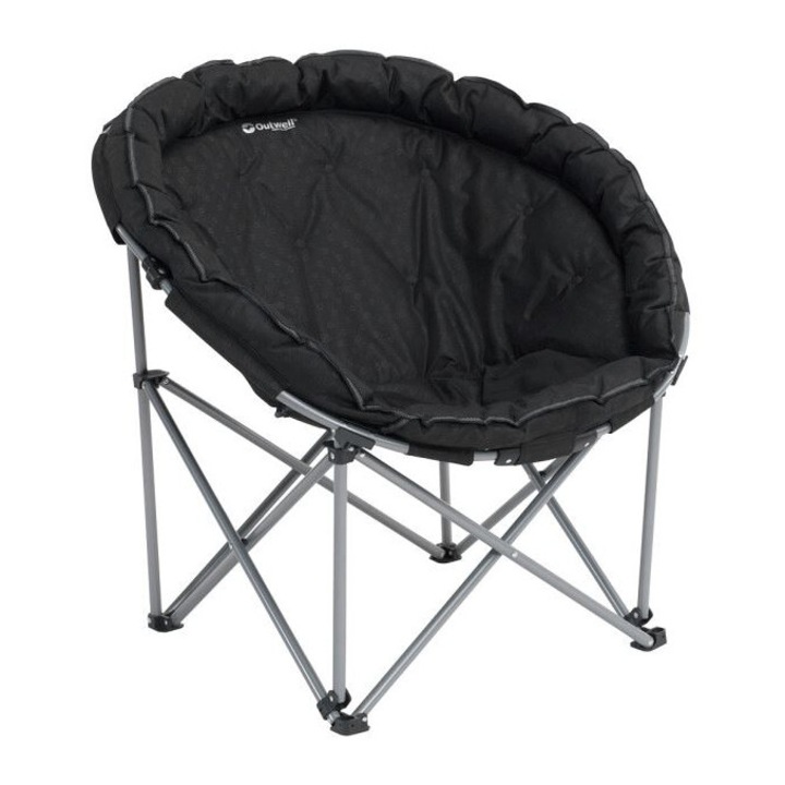 Къмпинг стол Luka Outwell Casilda XL, черен