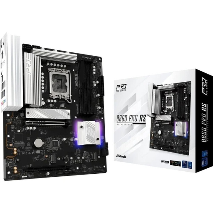 Дънна платка ASRock B860 Pro RS, Socket LGA1851