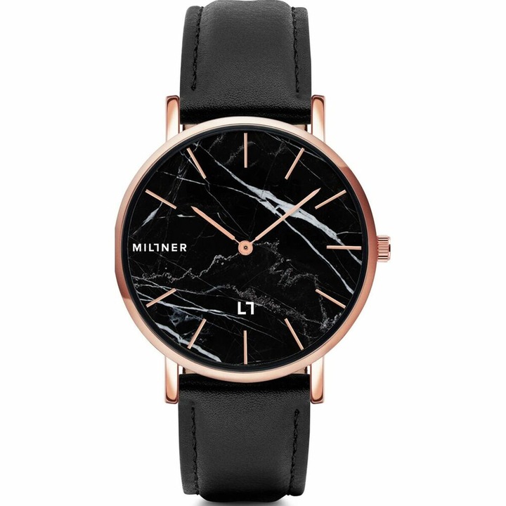 Ceas dama Millner, model 8425402504529, quartz, mineral, O 39 mm