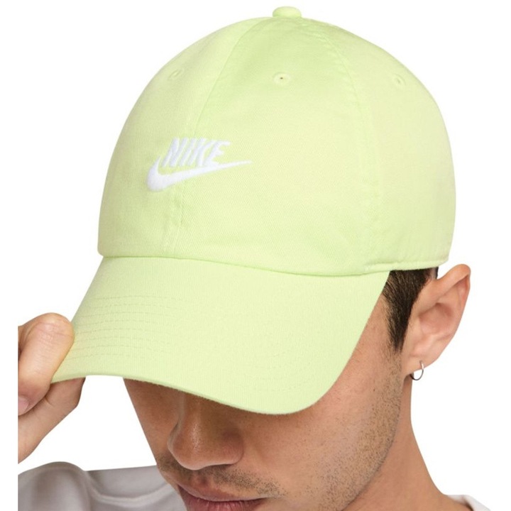 Nike Club sapka, zöld, L/XL, pamut anyagból