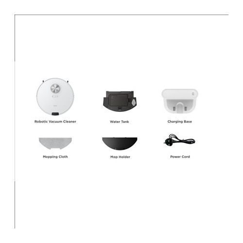 Aspirator robot M9 Wet&Dry, Midea, 4000 Pa, 180 min, alb