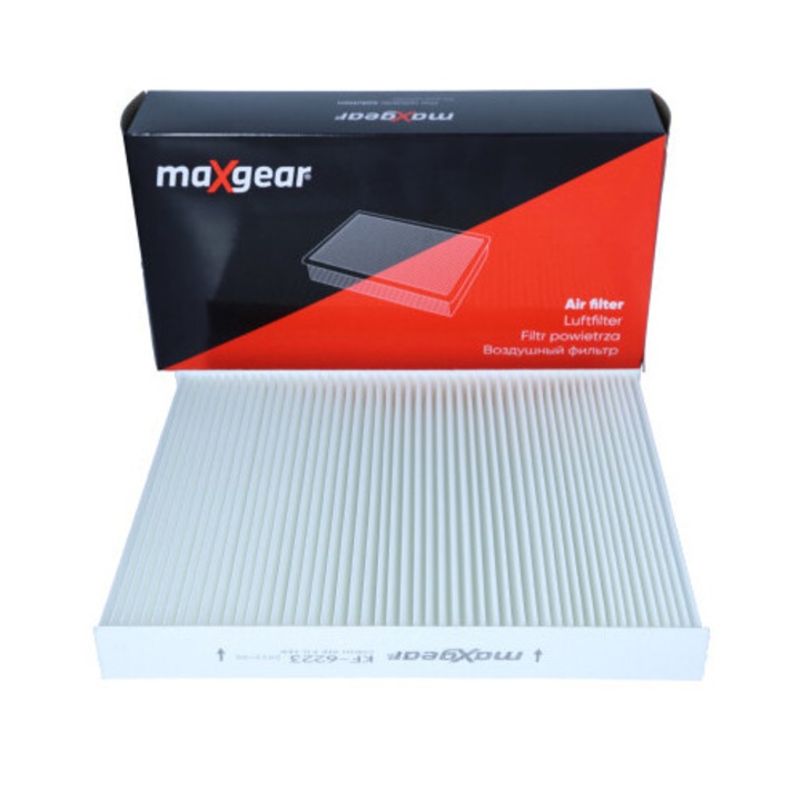 Pollenszűrő Maxgear, 254x201x30mm, gépjárművekhez, Citroen Xsara