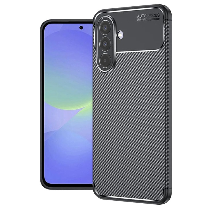 Husa pentru Samsung Galaxy A36 5G / Galaxy A37 5G, TPU, Techsuit, Negru