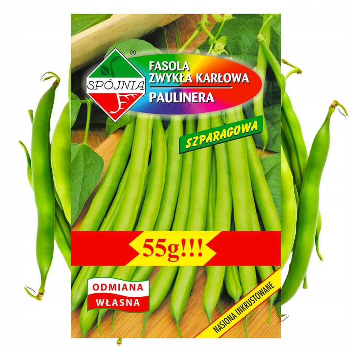 Fasole Paulinera 55g, karlowa, verde, fara fibre, pentru gradinarit