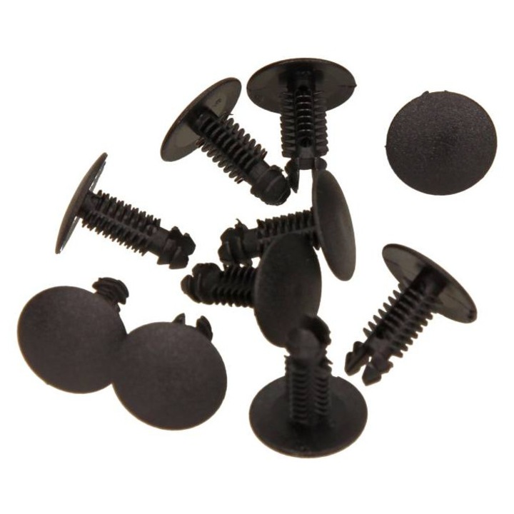 Set 10 clipsuri auto, Romix, pentru Alfa Romeo/Fiat/Citroen/Lancia/Peugeot