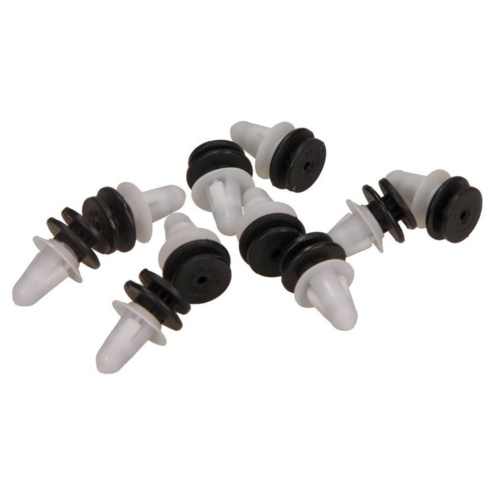 Комплект от 10 щипки за тапицерия на автомобил, Romix, за SEAT IBIZA 08-/VW GOLF V VI/PASSAT B6/SCIROCCO 09-/TIGUAN/TOURAN 03-09