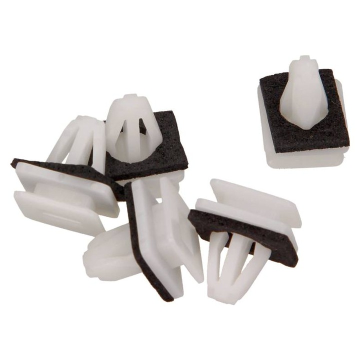 Set 5 cleme bara prag exterior, Romix, pentru Honda Civic 01-05/CR-V 02-12/Odyssey 05-11