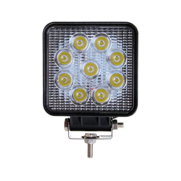 Proiector LED Raistar, 27W, 2000LM, IP67, 11x11x4cm
